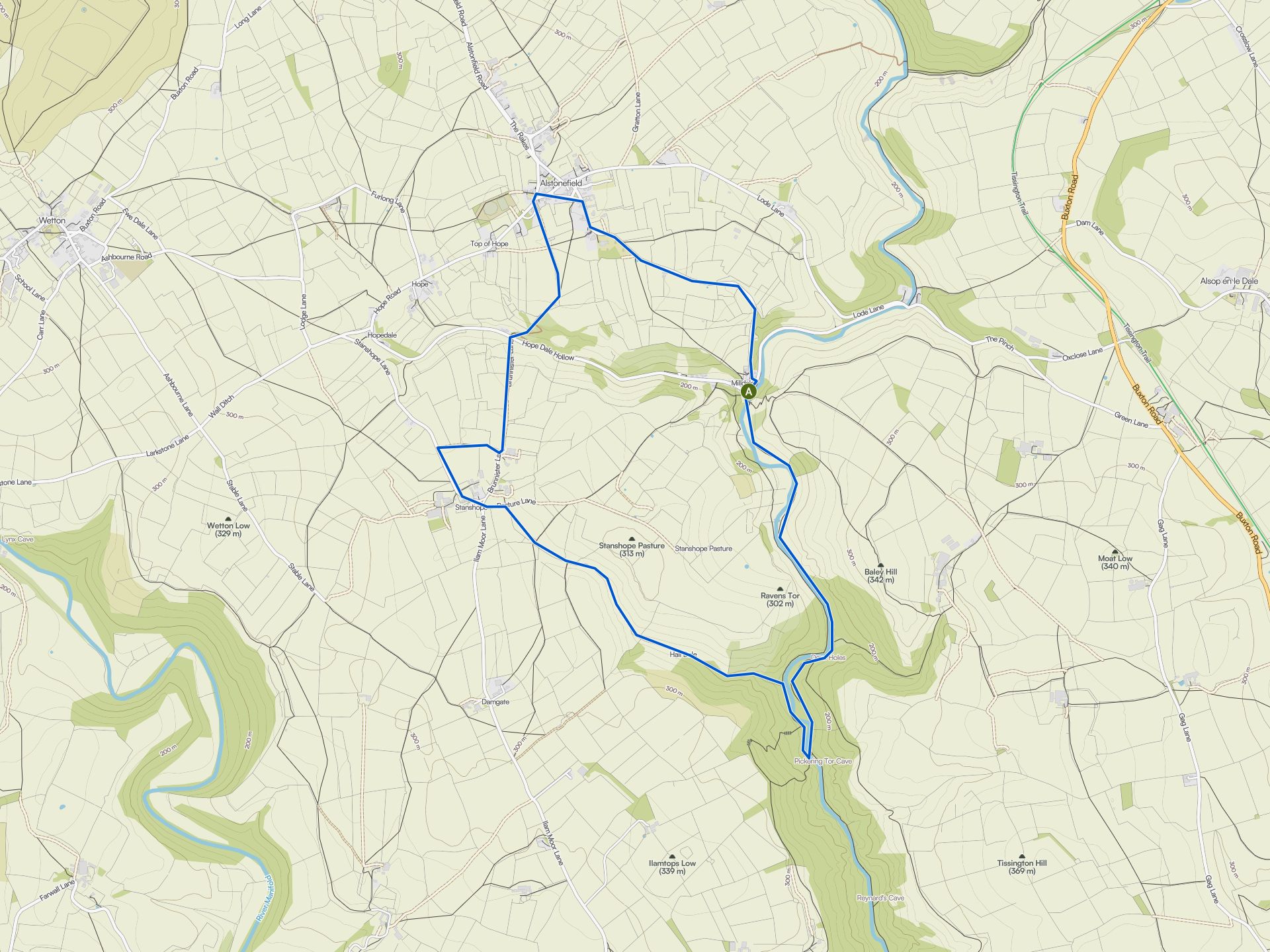 The best walks and hikes around Alstonefield | Komoot
